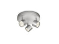 Philips myLiving Star LED 3-Spot Spiral Ceiling Light – Aluminium