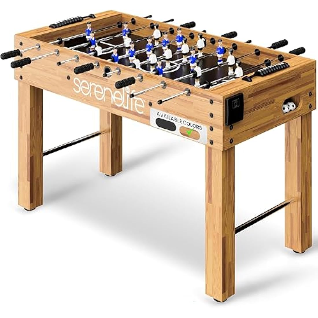SereneLife 48" Competition Foosball Table – Home Arcade Game Room
