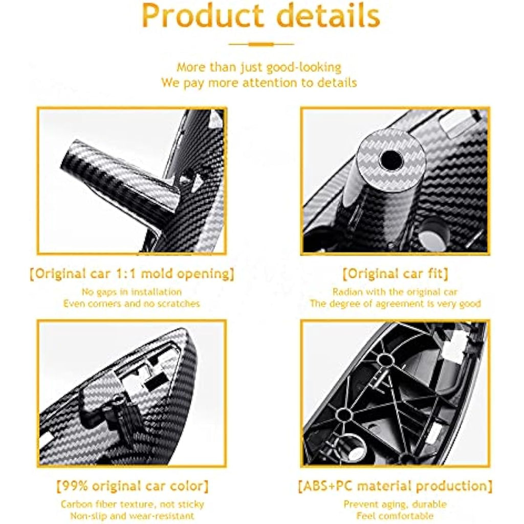Jolof Store BMW F30 F31 F32 F33 Inner Door Handle – Carbon Fiber Front Left