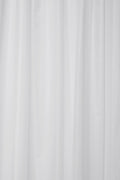 Croydex White Anti-Microbial Textile Shower Curtain - 2000 x 2000mm
