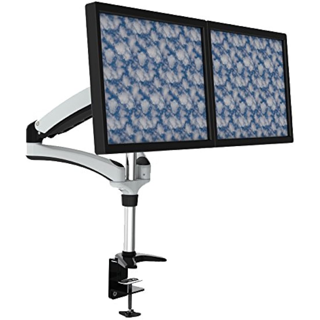 Amer Dual Monitor Mount Articulating Arms with Desk Clamp – Jolof Store
