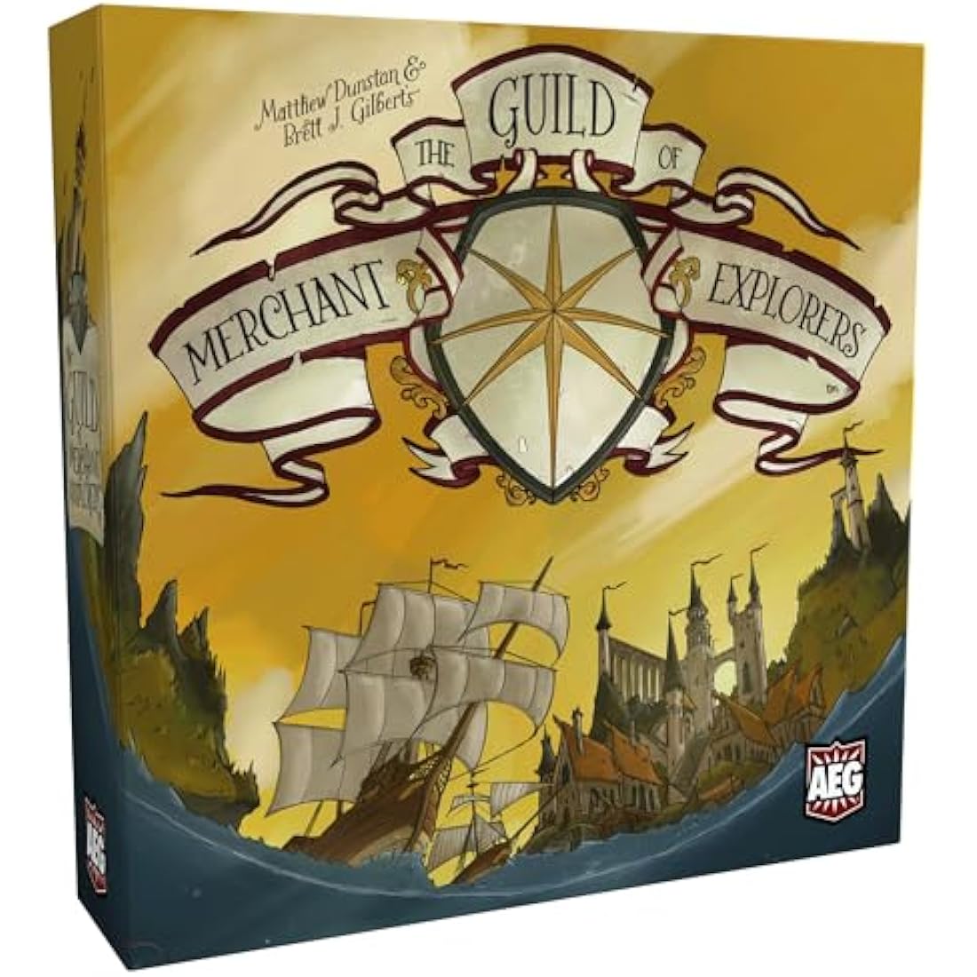 AEG The Guild of Merchant Explorers Strategy Board Game – 1-4 Players