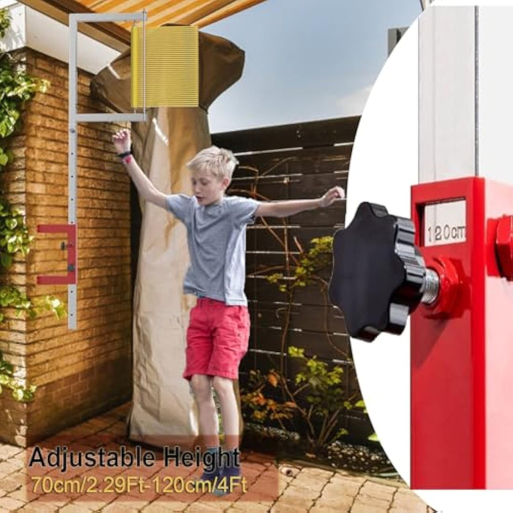 Wall Mounted Vertical Jump Tester – Adjustable Sports Scale