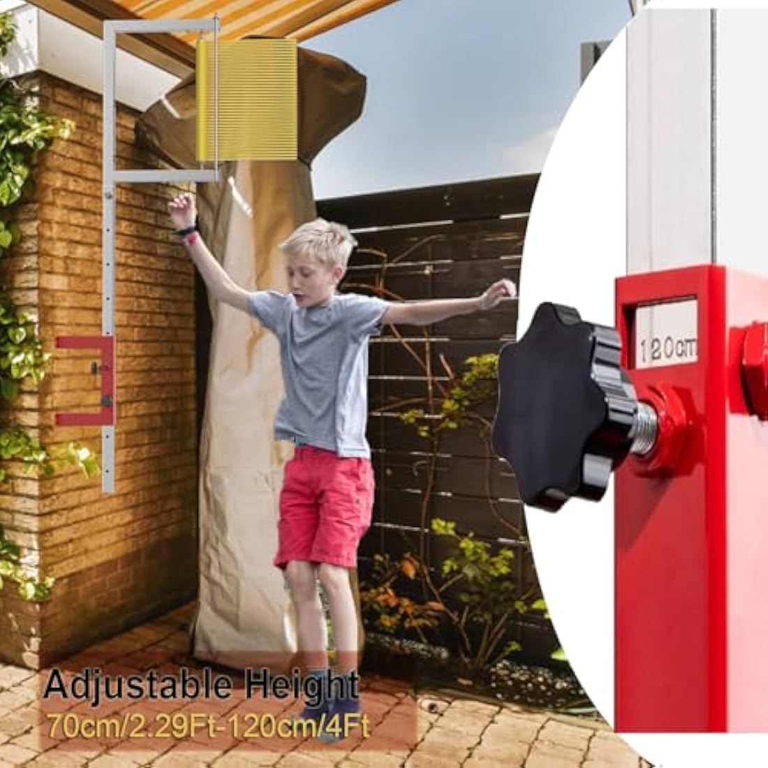 Wall Mounted Vertical Jump Tester – Adjustable Sports Scale