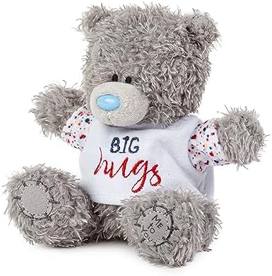 Me to You Tatty Teddy Big Hugs Bear - 10cm Grey Plush Collectible