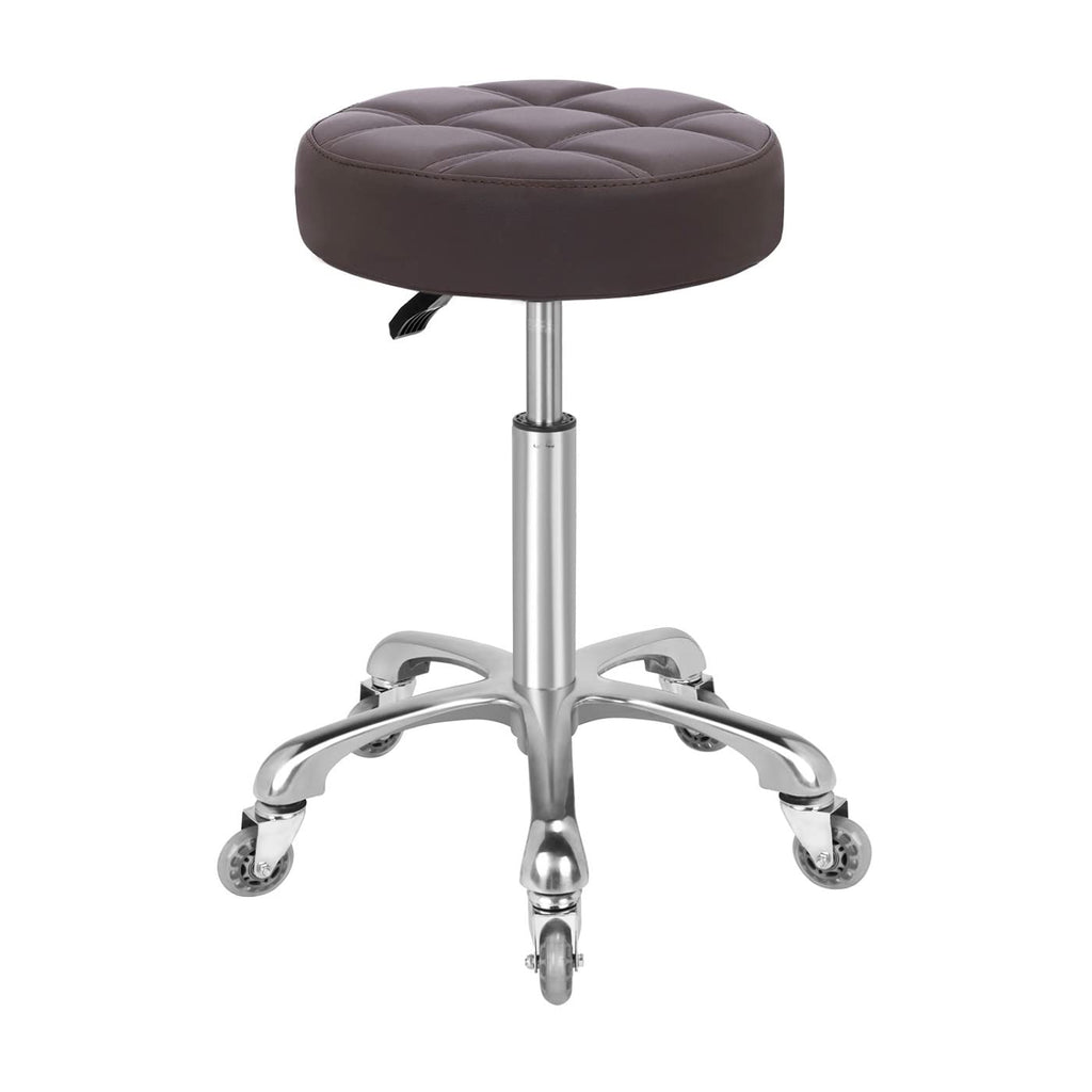 Kaleurrier Rolling Swivel Stool – Heavy Duty Adjustable Hydraulic Chair