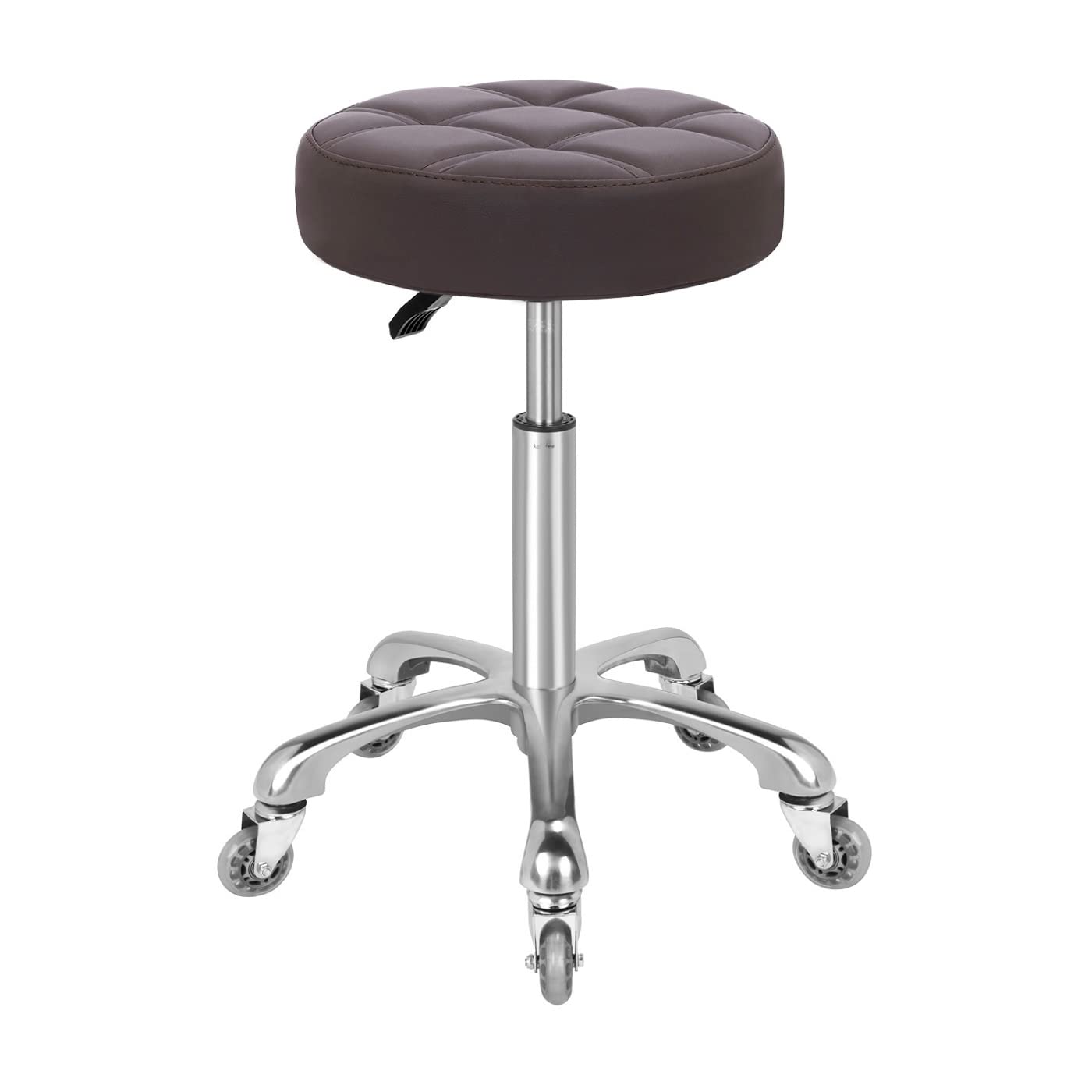 Kaleurrier Rolling Swivel Stool – Heavy Duty Adjustable Hydraulic Chair
