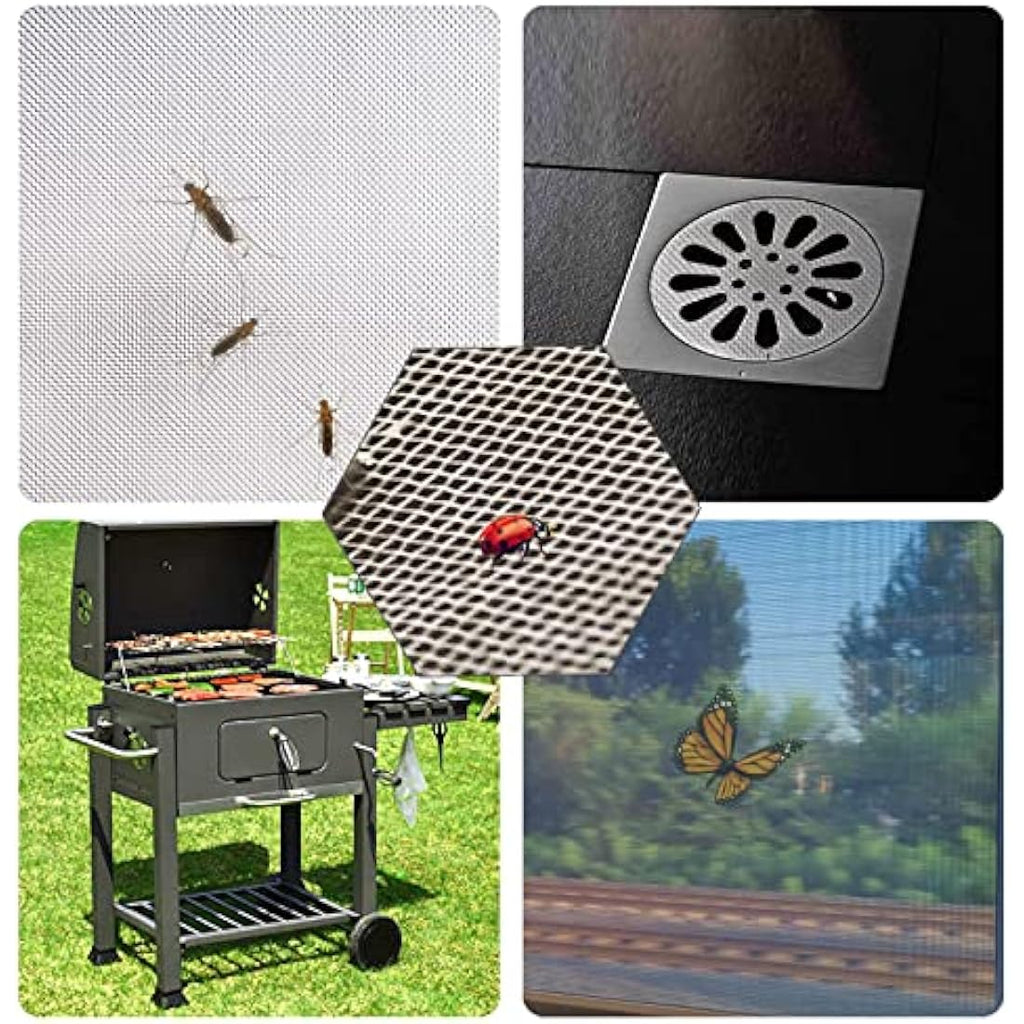 Gerawoo 304 Stainless Steel Mesh Roll – 20 Mesh Rodent Proof Wire Screen