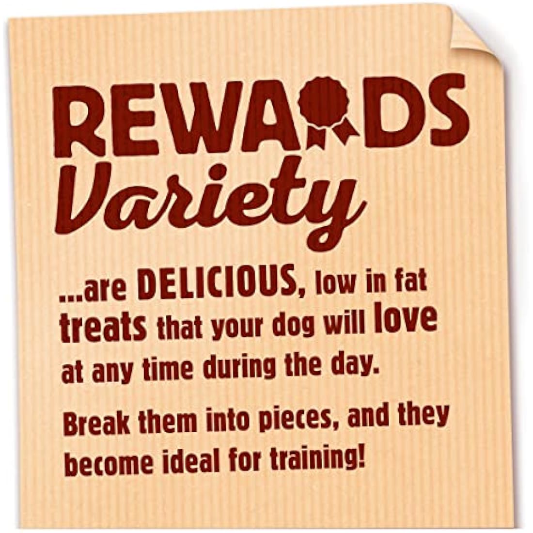 Bakers Rewards Dog Treats – Mixed Variety Low Fat Training Snacks, 8x100g