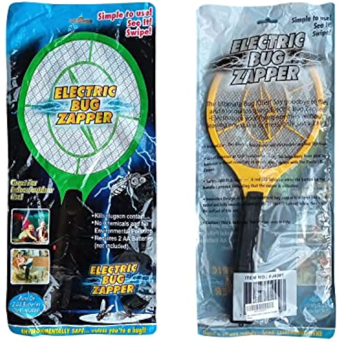 Electric Fly Swatter – Battery Operated Bug Zapper Racket