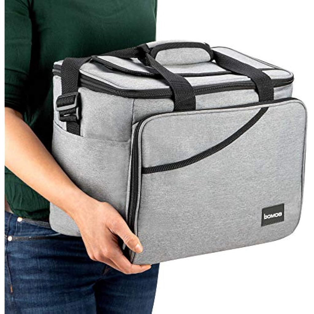 bomoe Foldable Cooler Bag – 16h Insulated Leakproof Picnic & Lunch Bag