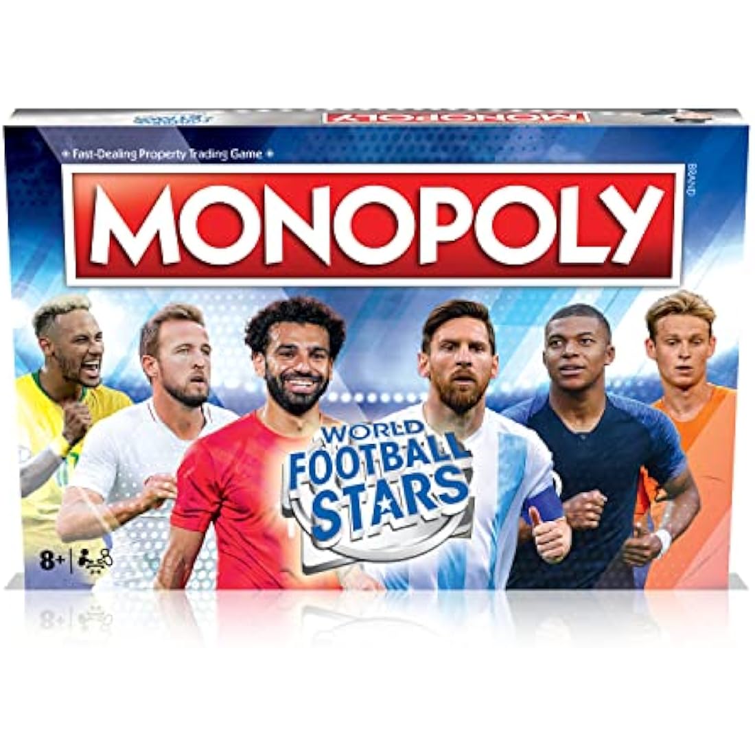 Monopoly World Football Stars Board Game | Jolof Store Edition - Blue
