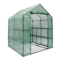 Relaxdays Walk-in Garden Greenhouse - 8 Shelves PE Mesh Tent - 140x190x140cm