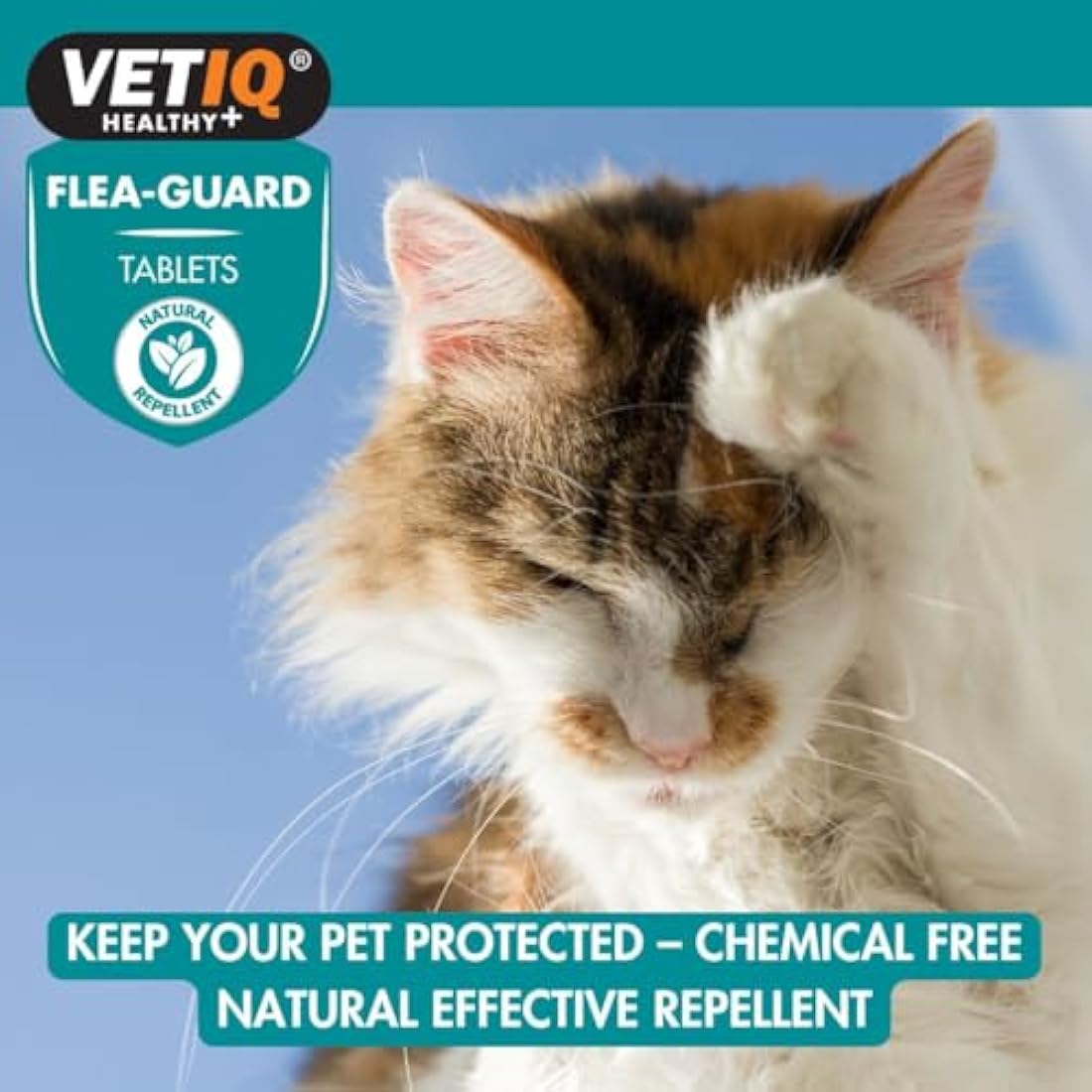 VETIQ Flea-Guard Natural Repellent for Cats & Dogs – 90 Tablets