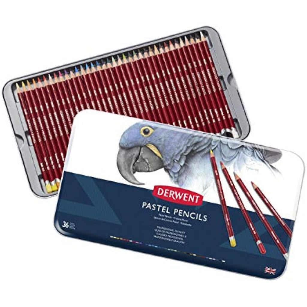 Derwent Pastel Pencils – Professional Art Set of 36 for Blending