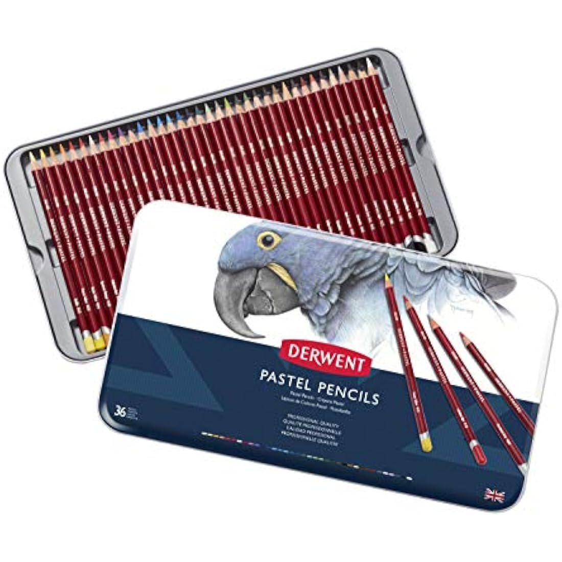 Derwent Pastel Pencils – Professional Art Set of 36 for Blending