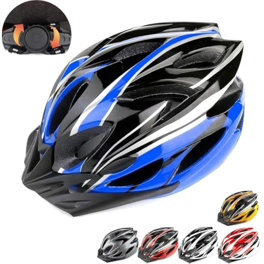 RaMokey Cycle Helmet | Lightweight Road & Mountain Bike Helmet (58-62cm)
