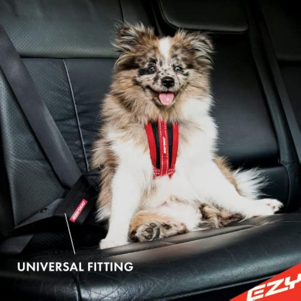 EzyDog Universal Dog Seat Belt – Durable Nylon Car Restraint Harness