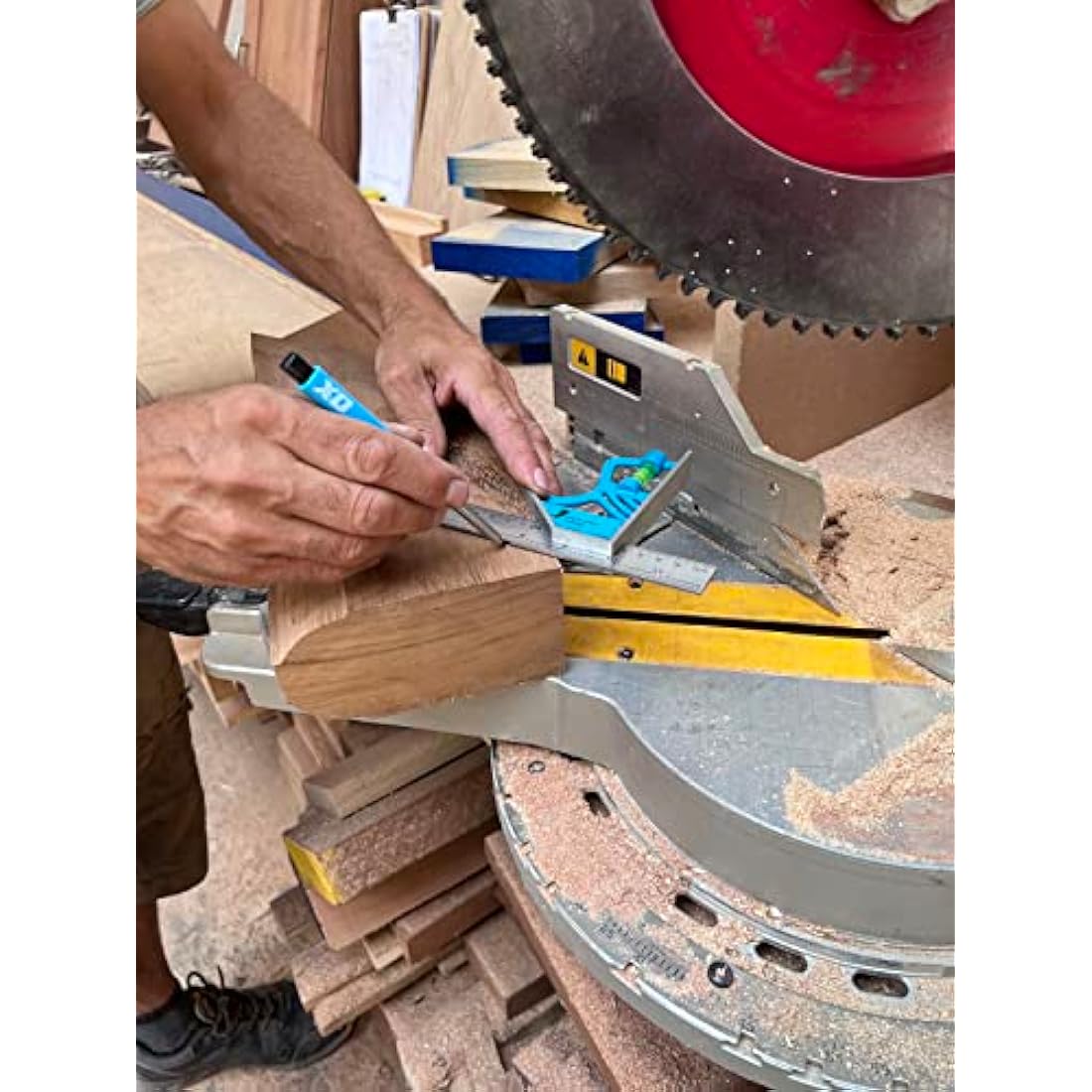 OX Pro Magnetic Combination Square 300mm / 12in - Precision Steel Tool