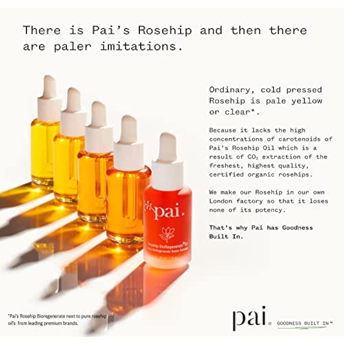 Pai Skincare Rosehip Bioregenerate Face Oil | Brightening & Anti-Aging