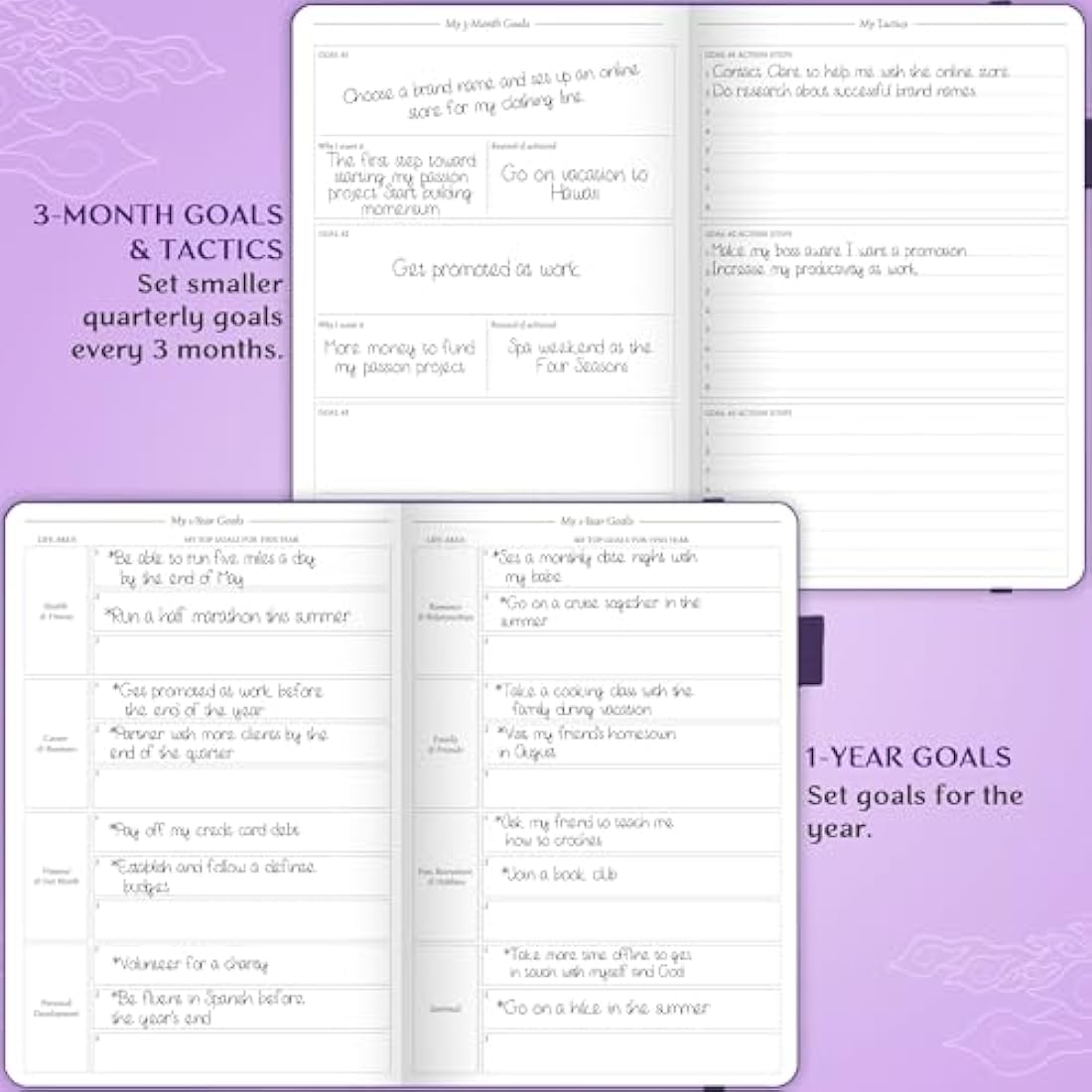 Legend Planner Hourly Schedule – Undated A5 Daily & Weekly Organizer
