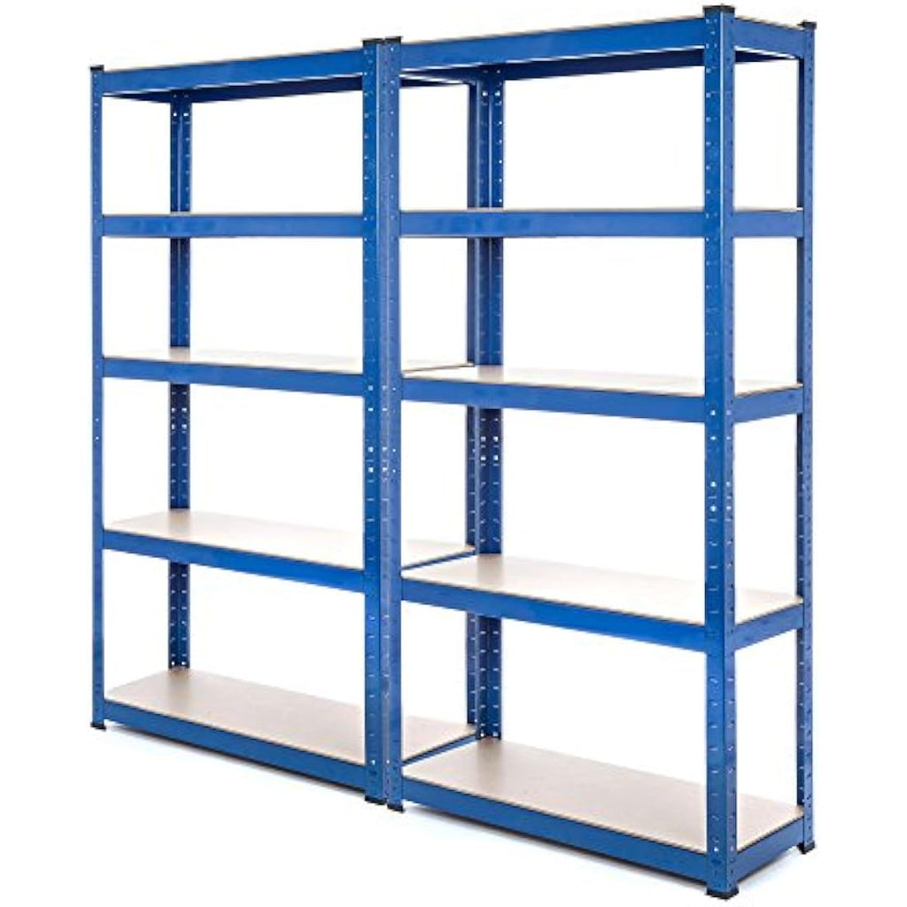 Heavy Duty Steel Shelving – 2 Bay Boltless Garage Racking