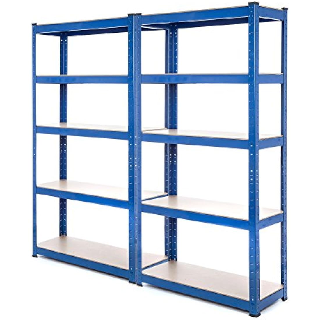 Heavy Duty Steel Shelving – 2 Bay Boltless Garage Racking