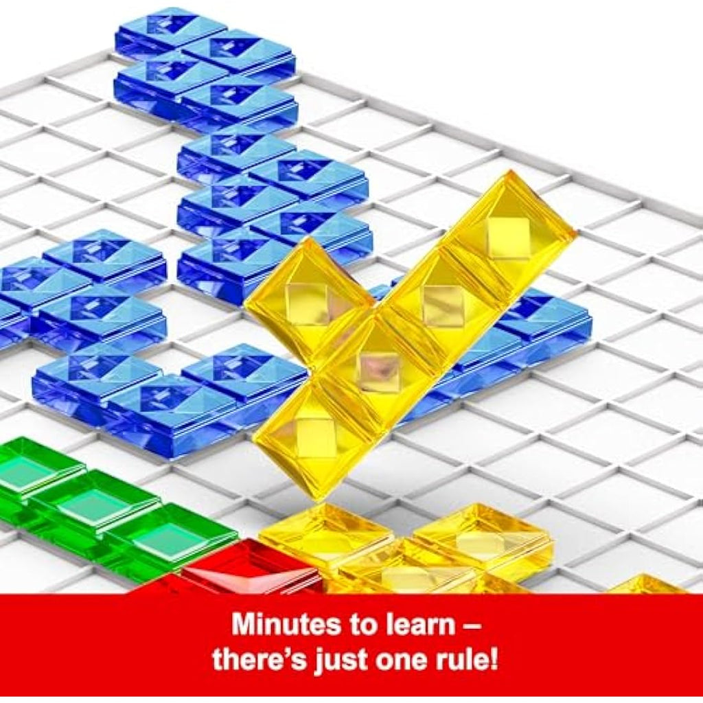 Mattel Blokus Strategy Board Game – Family Party Game for 2-4 Players