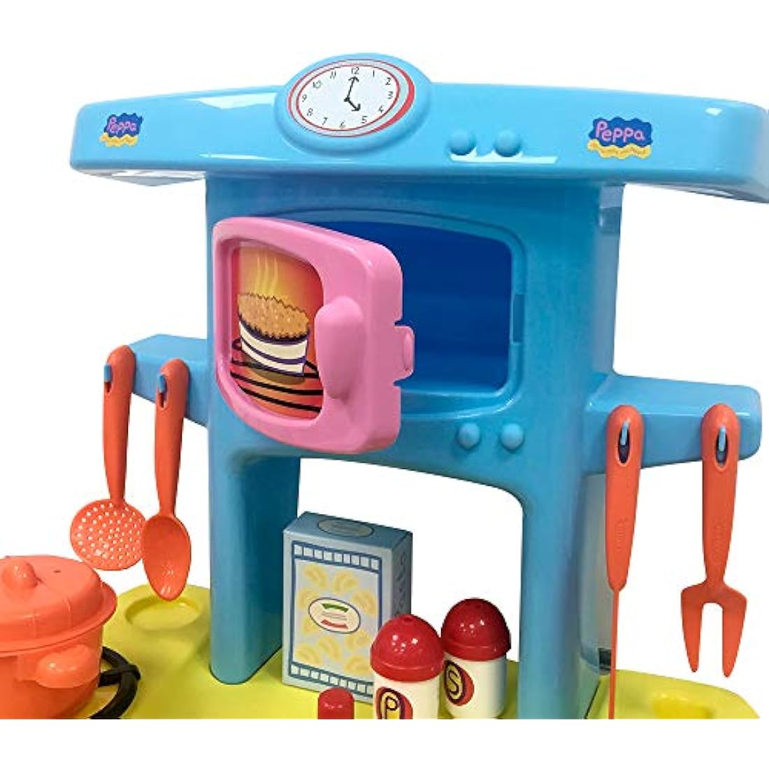 Smoby Peppa Pig Mi Cocina de Juguete con 13 Accesorios para Niños