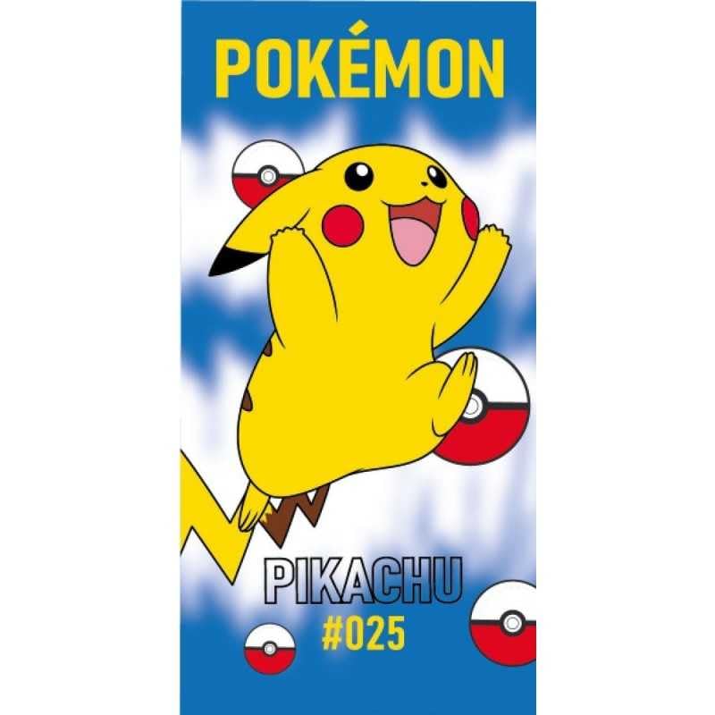 Pokemon Official Kids Beach & Bath Towel - 70 x 140 cm -