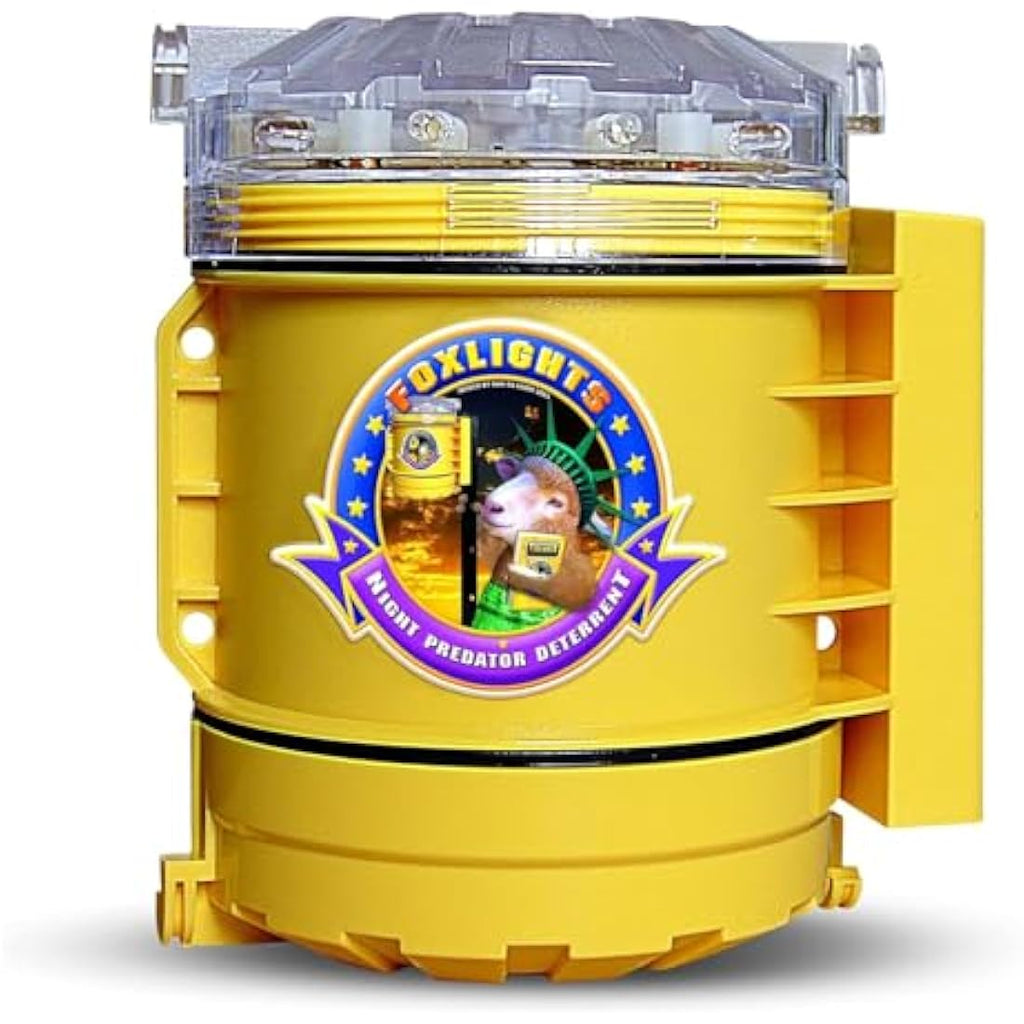 Gallagher Foxlights Battery Predator Deterrent | 360 Degree LED Strobe