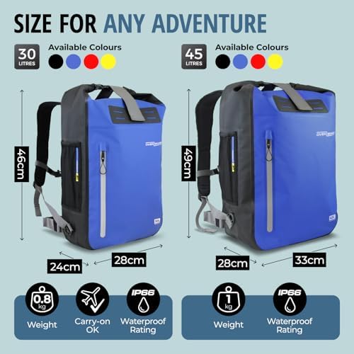 Waterproof Explorer Backpack Bundle with Phone Case