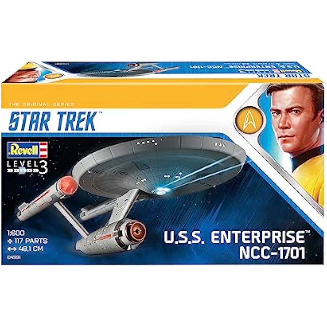 Revell Star Trek U.S.S. Enterprise NCC-1701 1:600 Plastic Model Kit