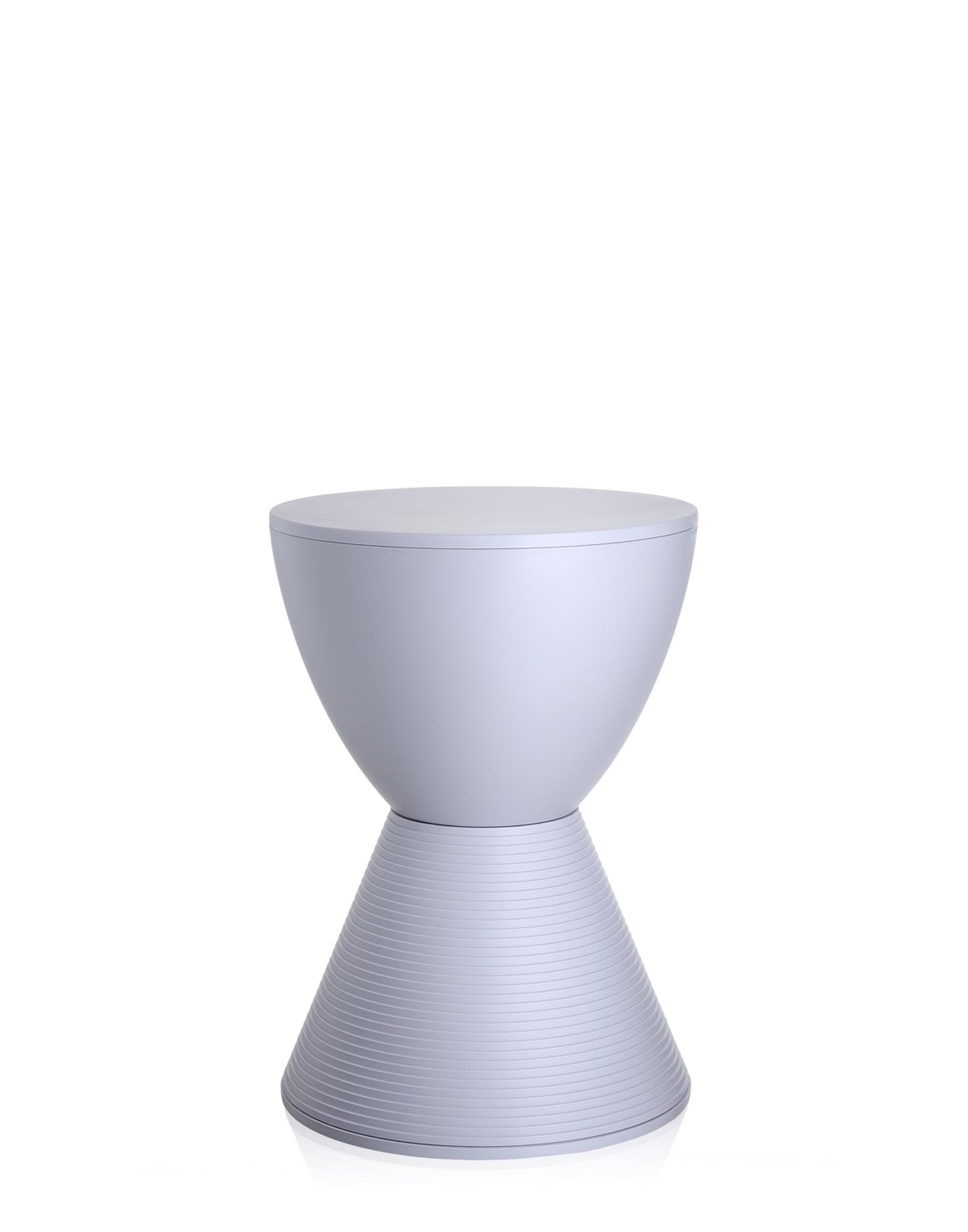 Kartell Prince Aha Modern Purple Stool – Indoor Designer Accent Furniture