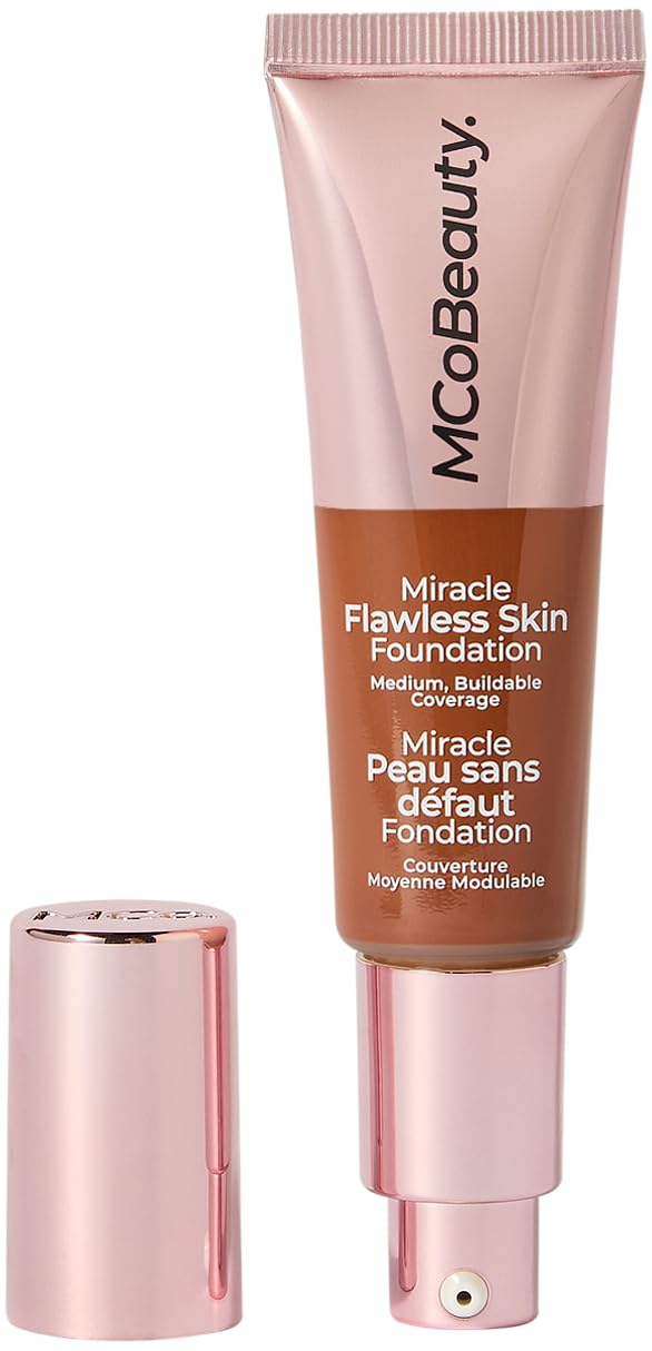 MCoBeauty Miracle Flawless Liquid Foundation – Hydrating Dewy Finish