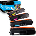 LeciRoba TN326 Compatible Toner 4-Pack for Brother HL-L8350CDW MFC-L8850CDW