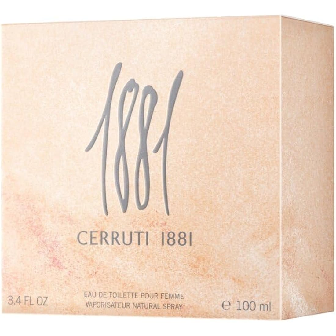 Cerruti 1881 Femme Eau De Toilette Spray for Women - Floral Scent, 100ml