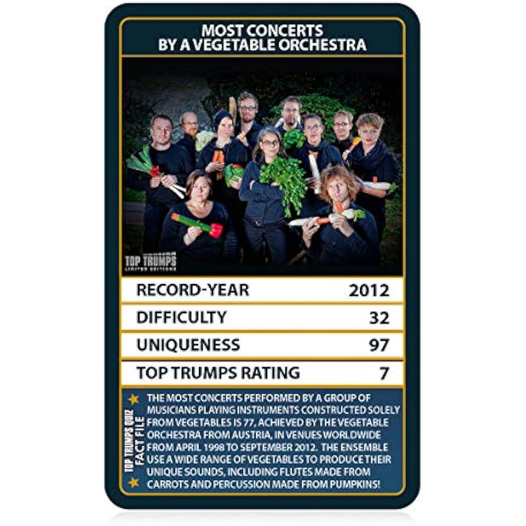 Top Trumps Guinness World Records Card Game – Educational Toy for Ages 6+