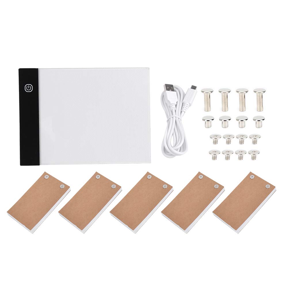 Flipbook Animation Kit – Ultra Thin A6 LED Light Pad with Paper