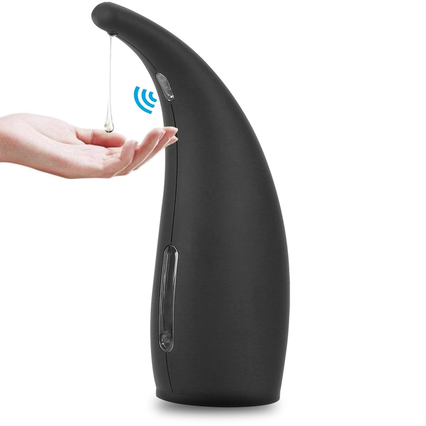 MIFULY Automatic Soap Dispenser - Touchless Matte Black, 300ml