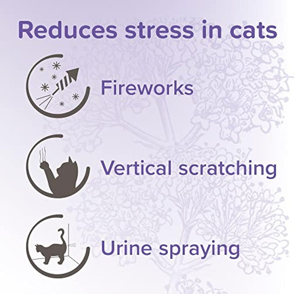 Beaphar Calming Spot-On for Cats – Natural Valerian Stress Relief – 3 Pipettes