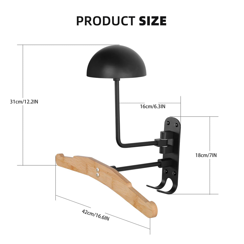 motofans Motorcycle Helmet Holder Wall Hanging Helmet Motorcycle Wall Hat Holder - image 3