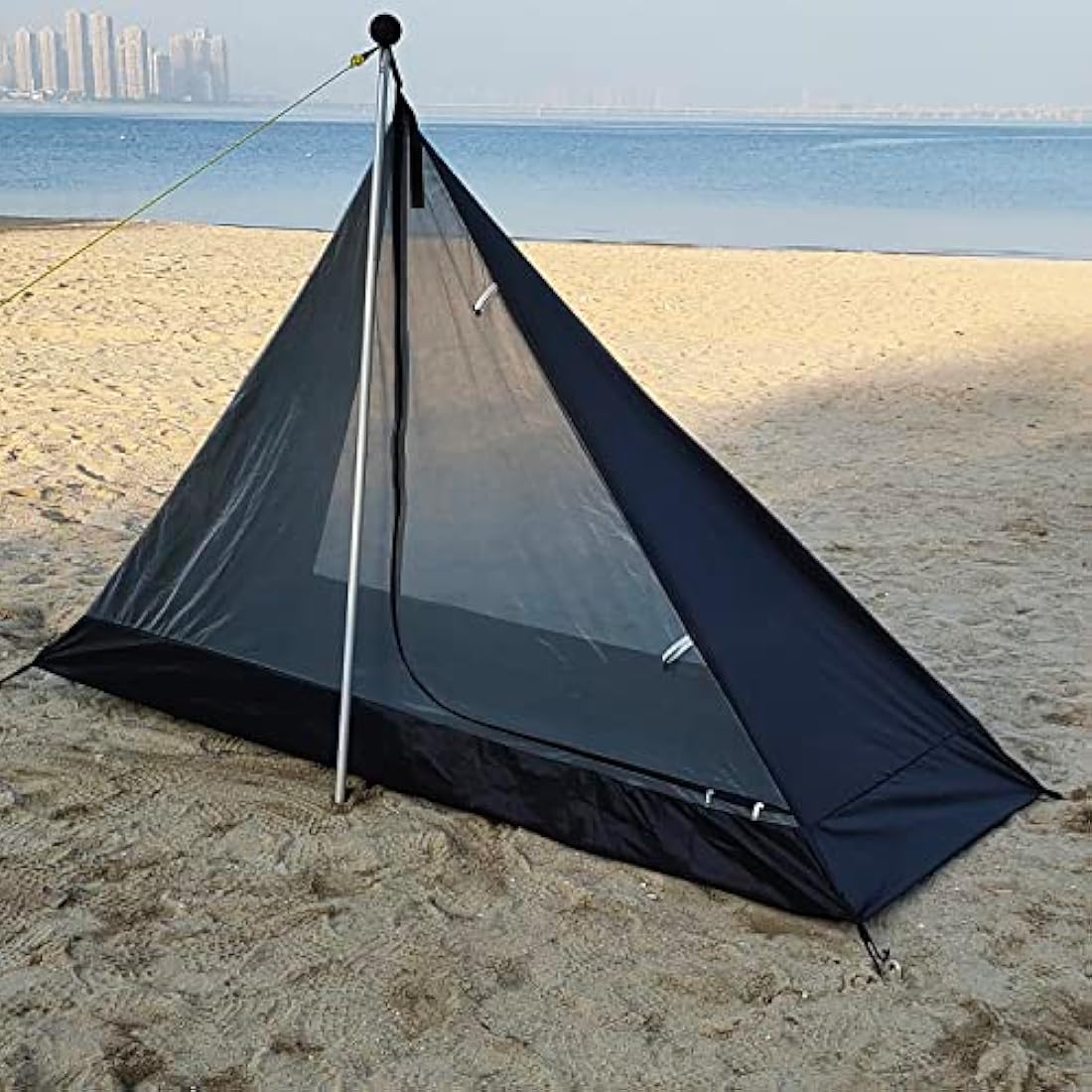 Jolof Store 1-Man Lightweight Teepee Hot Tent with Stove Jack & Mesh