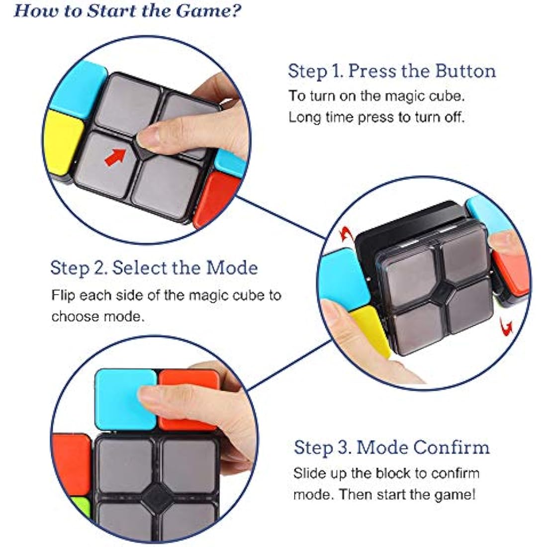 Electronic Music Puzzle Game – 4 Mode Memory Brain Teaser