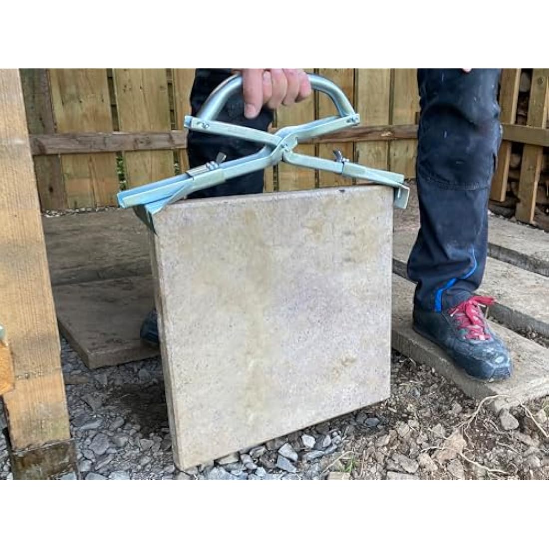 Haromac Drywall Lift & Slab Carrier | Scissor Grip Adjustable 30-50cm