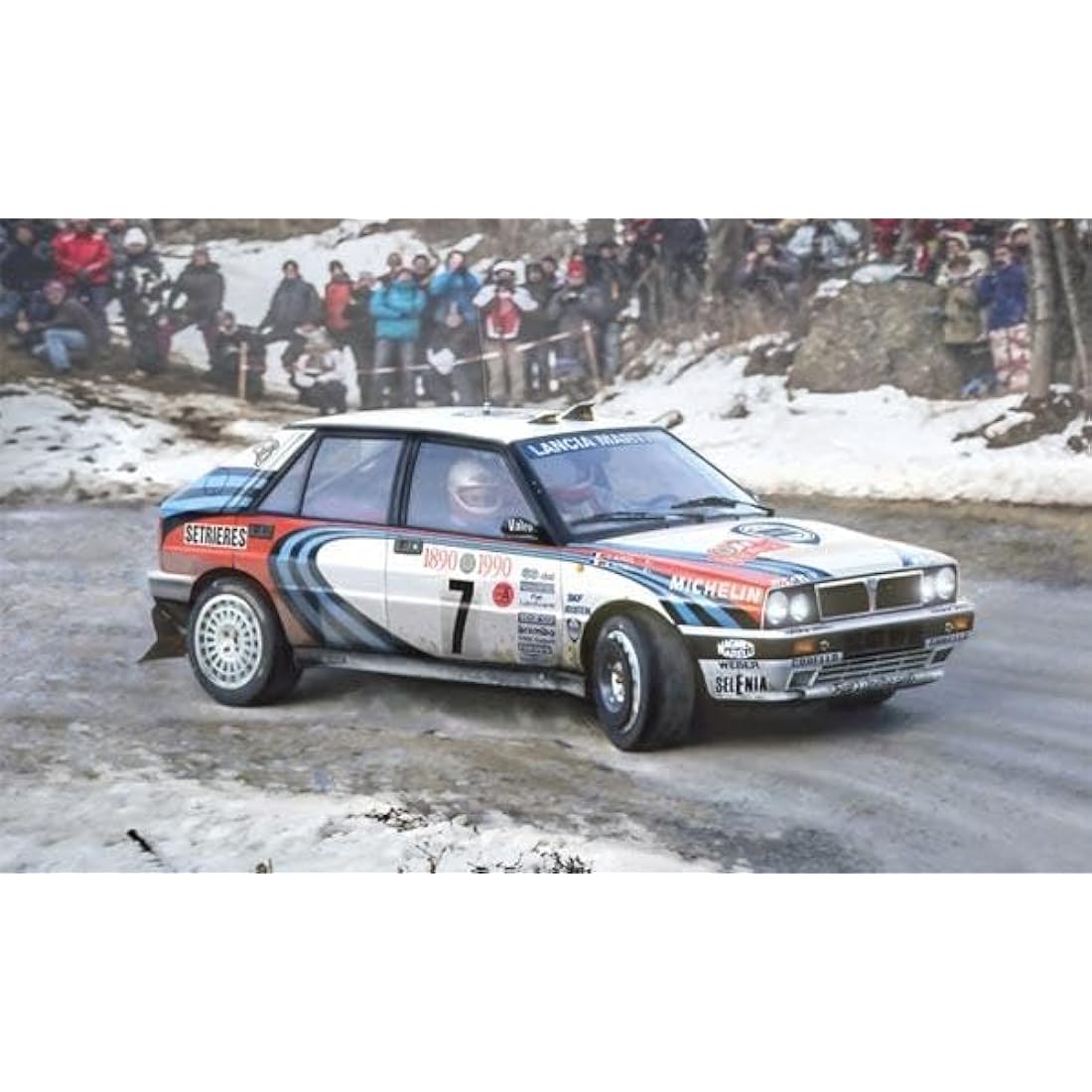 Italeri 1:24 Lancia HF Integrale Plastic Model Building Kit