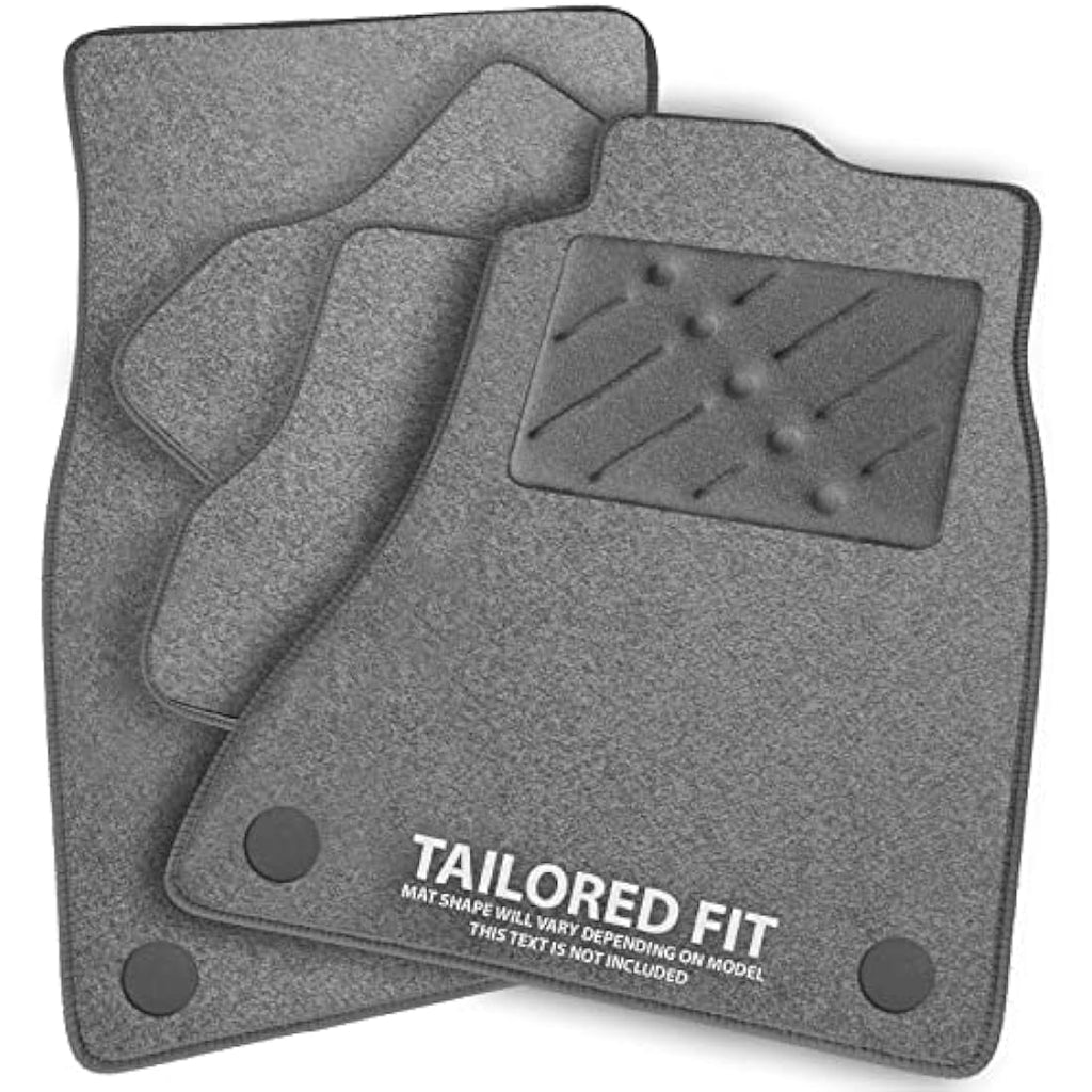 BMW 5 Series (F10/F11) 2013-2016 Tailored Car Mats - Grey Carpet