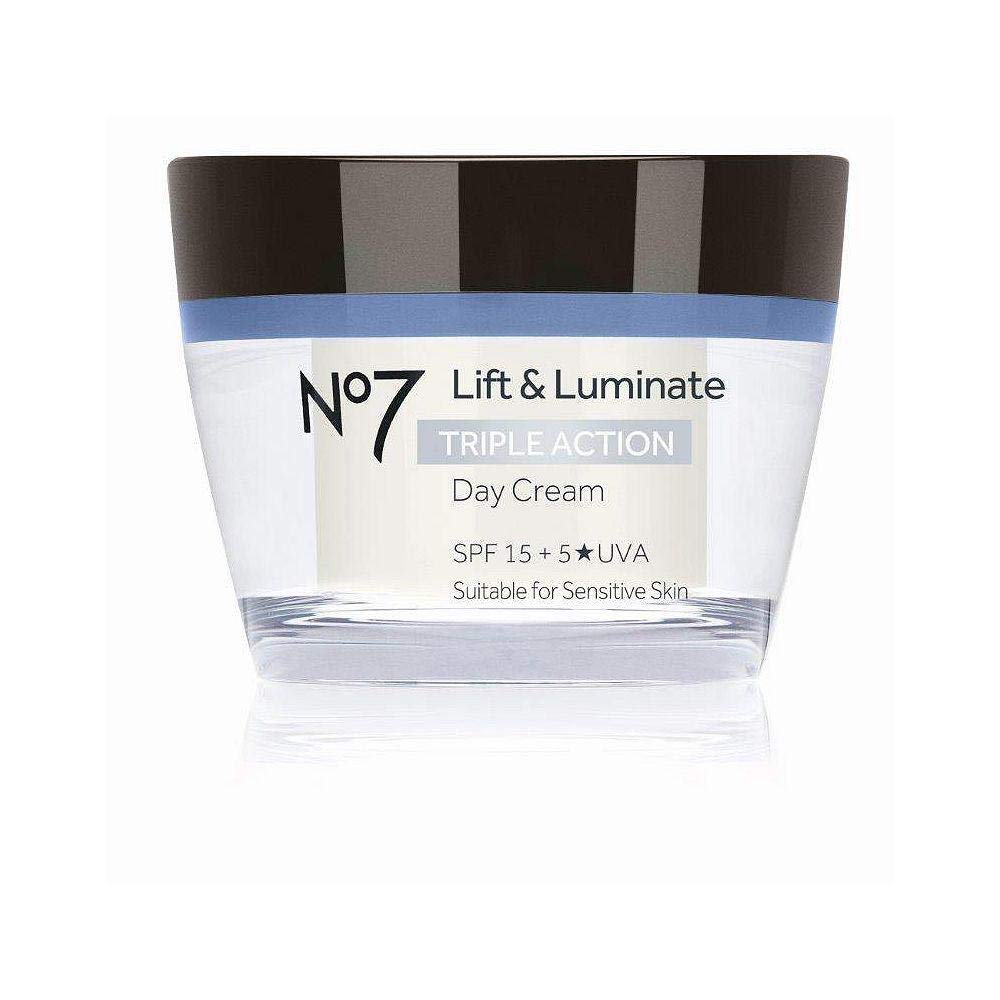 No7 Lift & Luminate Triple Action Day Cream SPF 15 - 50ml Moisturizer