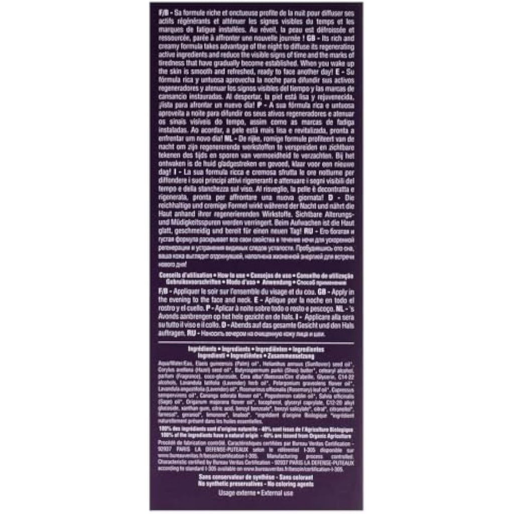 Phyts Anti-Aging Night Cream – Regenerating Face Cream for Women, 1.4 oz