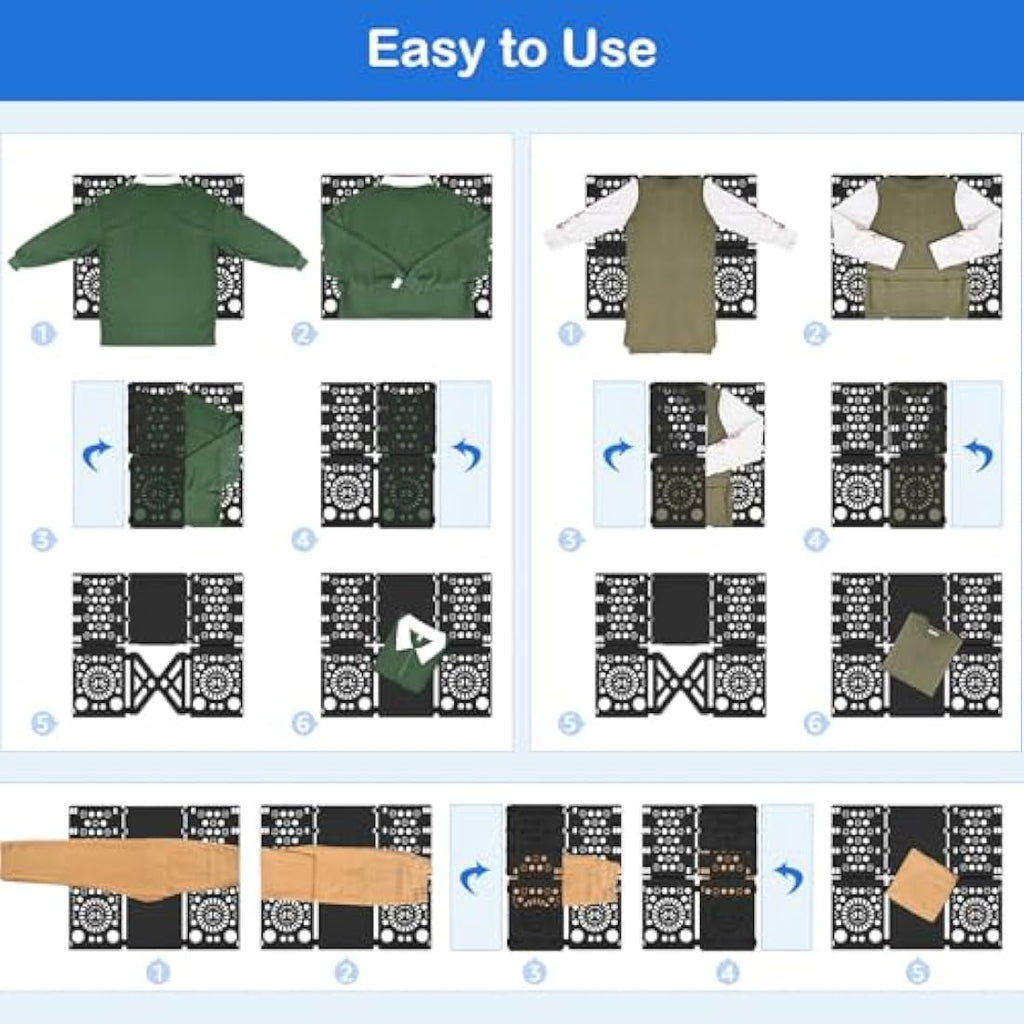 BoxLegend T-Shirt Folder | Durable Plastic Clothes Folding Board for Adults
